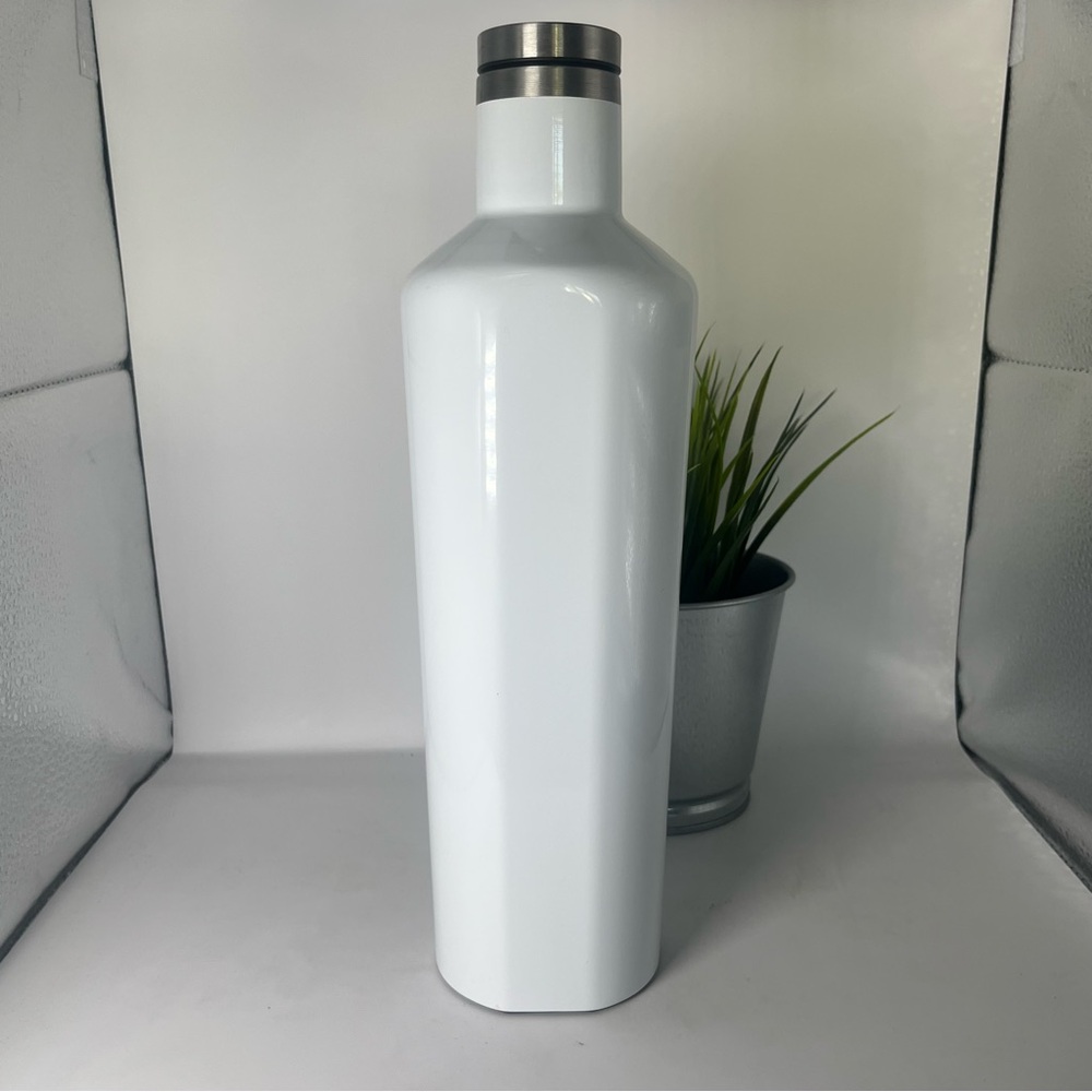 Corkcicle Canteen‎ Stainless Steel Bottle White 25oz - Picture 5 of 7
